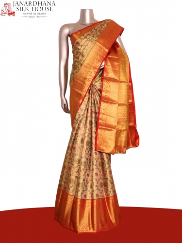 Bridal Wedding Kanjeevaram Silk Saree